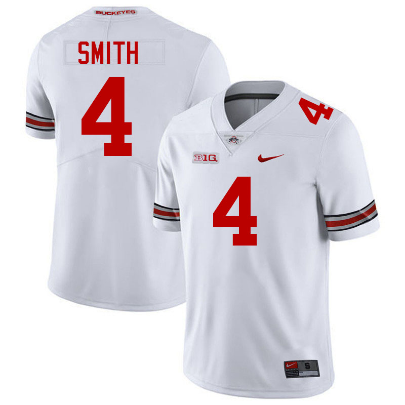 Jeremiah Smith Ohio State Buckeyes Jersey College Football Uniforms-White